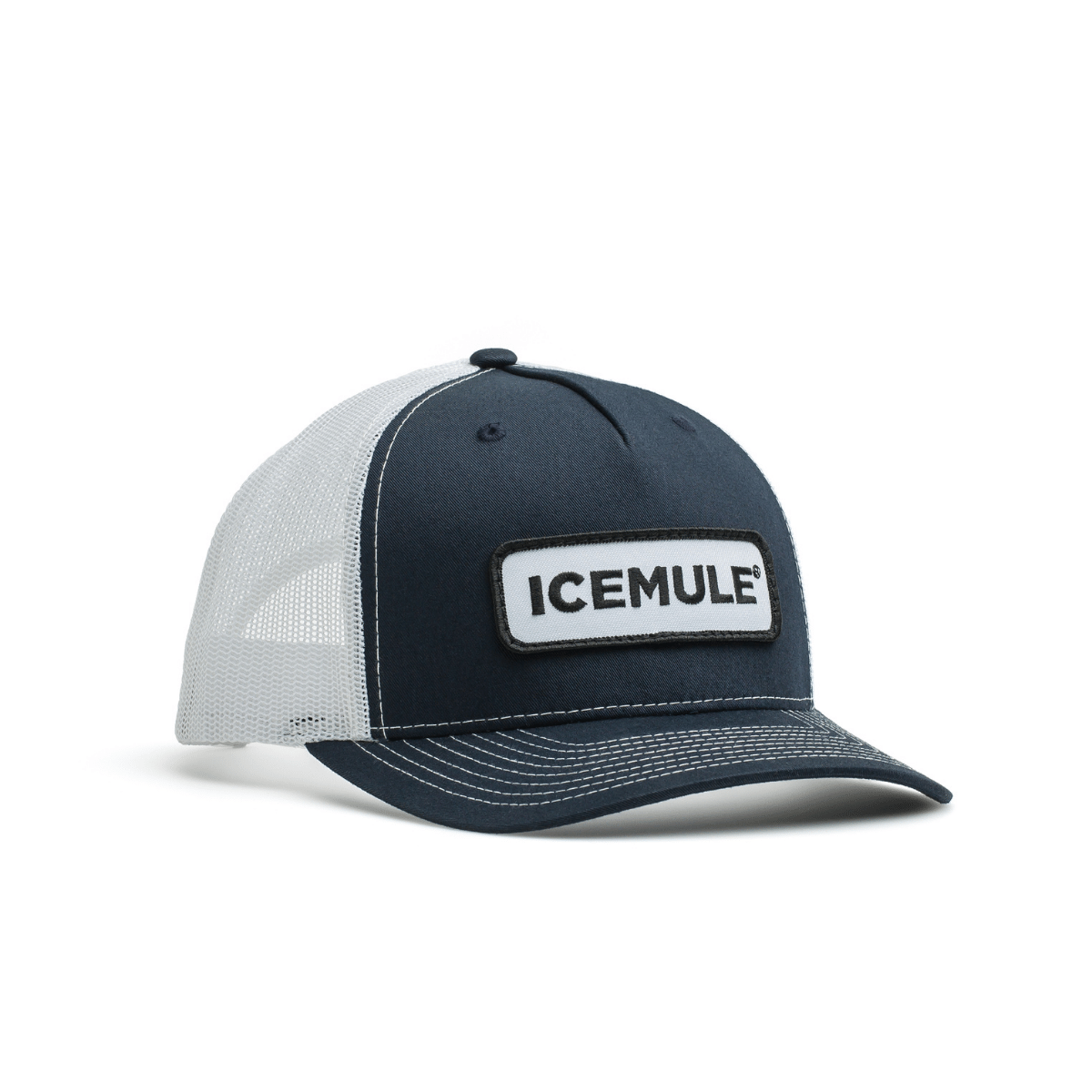 Hat 3/4 front  Navy and White
