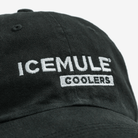 Hat front logo detail Black