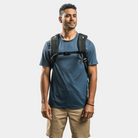 Pro L on back of male model front